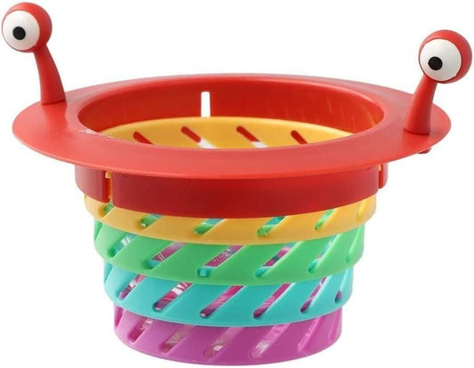 Anti-Blocking Collapsible Sink Strainer Basket - Multicolor (Buy 1 Get 1 Free)